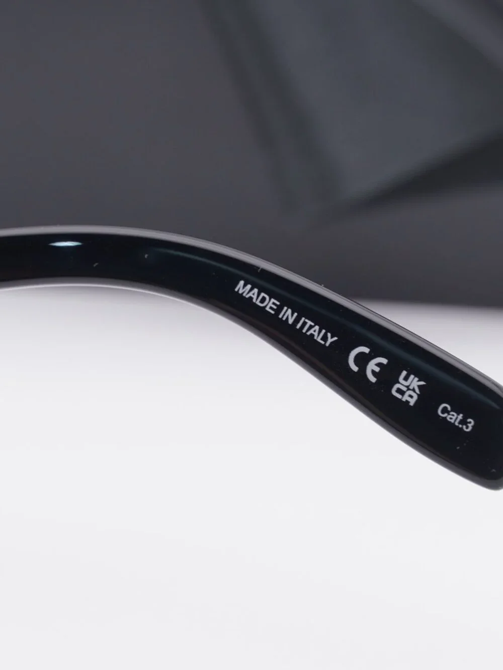 Saint Laurent SL181 LOU LOU 012 Geometric Sunglasses - Black/Grey Havana / Grey